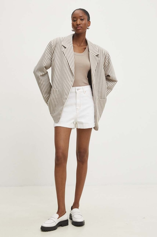 Answear Lab marynarka 9421.TJS brązowy WZ24