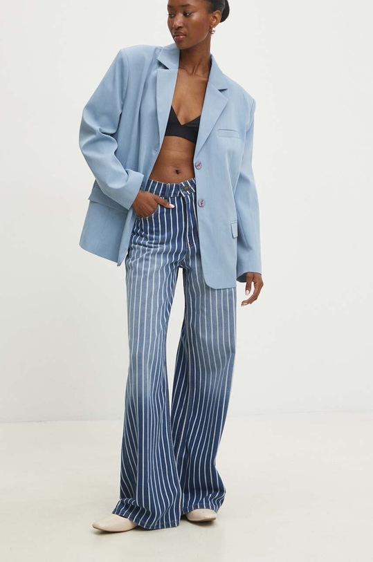 Answear Lab marynarka niebieski 9289.tjs