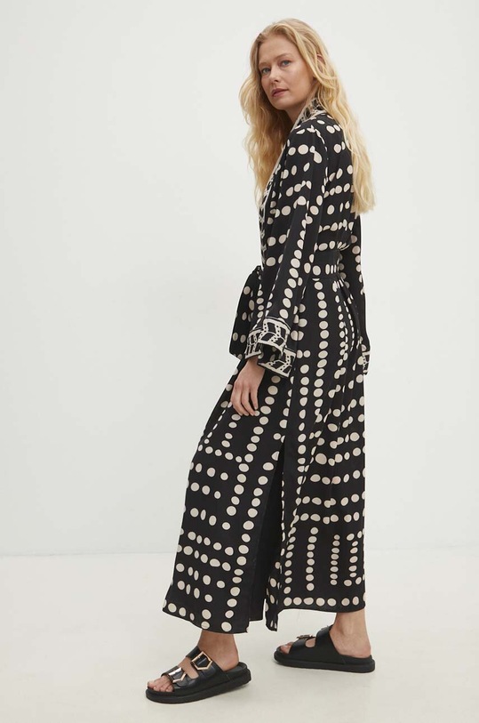 Кімоно Answear Lab чорний MR21568.hms