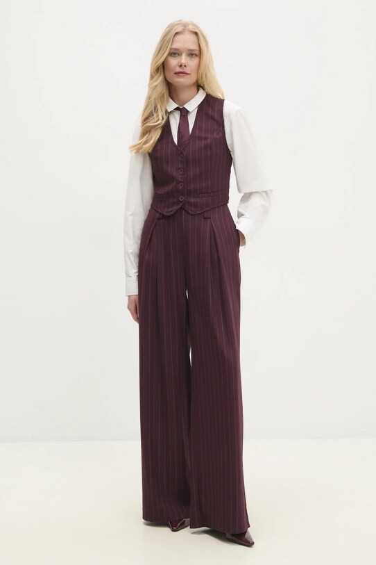 Безрукавка Answear.LAB W24W.LF.120505.tos фиолетовой WW25