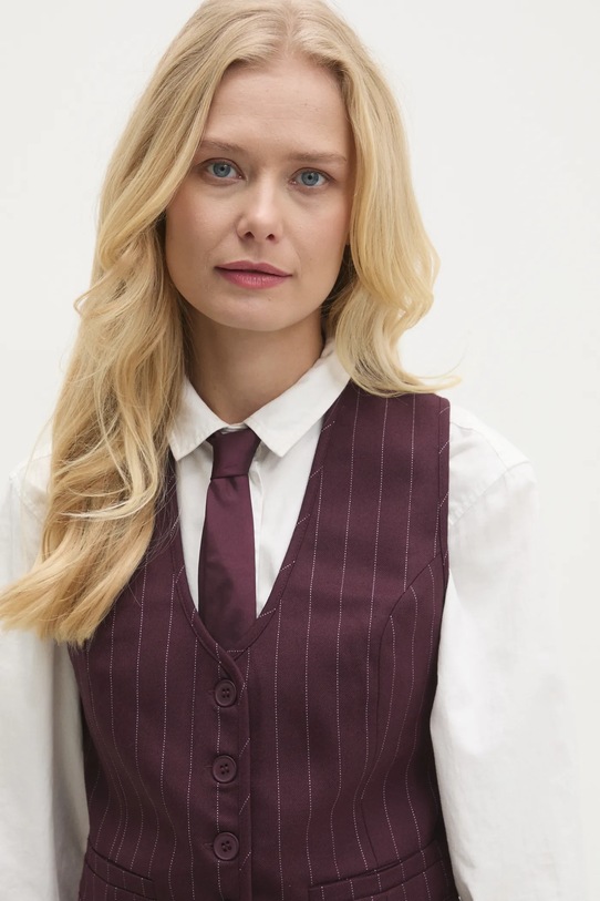 Prsluk Answear.LAB ljubičasta W24W.LF.120505.tos