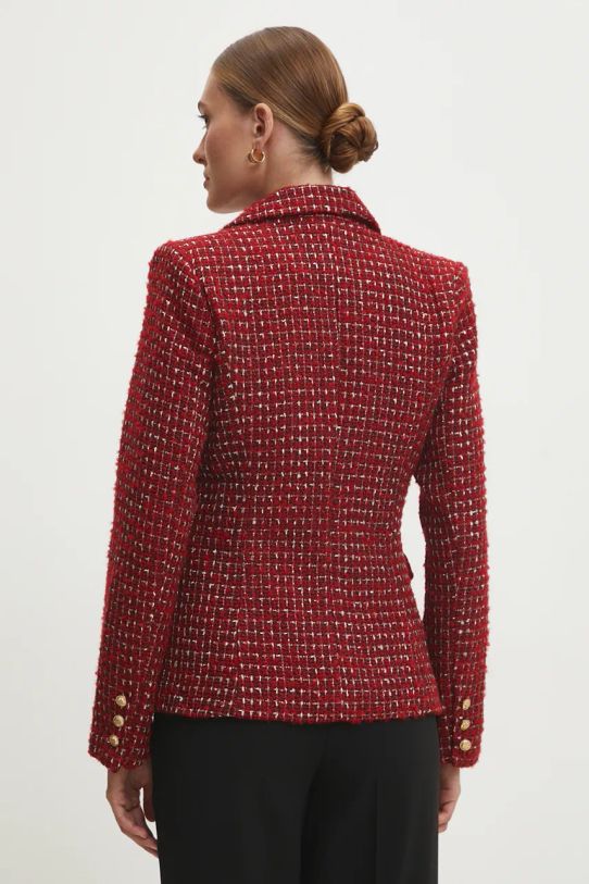 Oblečení Blazer s příměsí vlny Answear.LAB v.2121l.fos červená