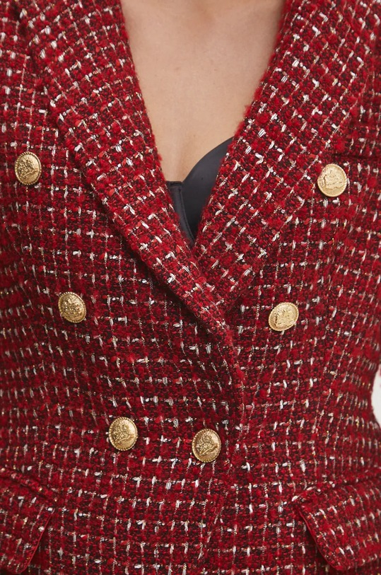 Blazer s příměsí vlny Answear.LAB v.2121l.fos červená