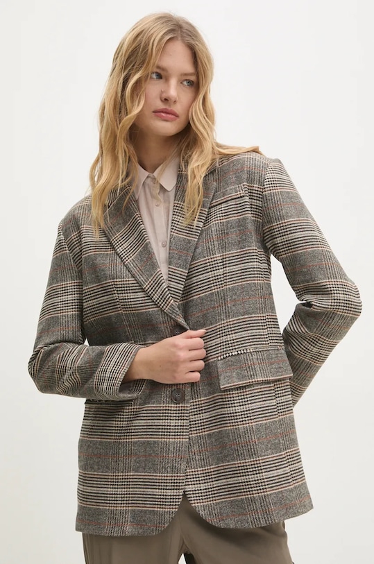 Answear Lab sacou cu captuseala gri 18748.tos