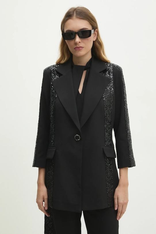 Answear.LAB marynarka 9702.tos czarny WZ24