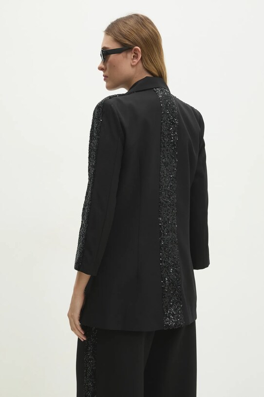 Answear Lab sacou negru 9702.tos