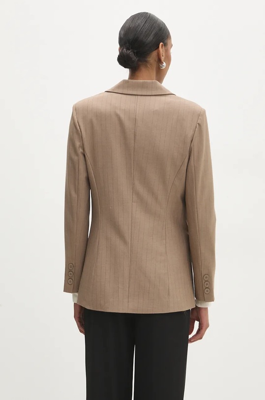 Odzież Answear Lab marynarka b9614.ios beżowy