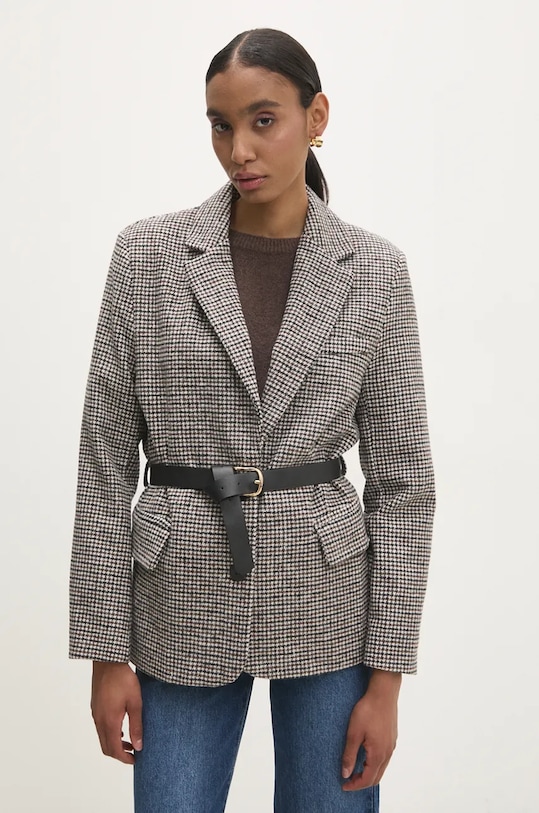 Answear Lab sacou bej L8822.hms