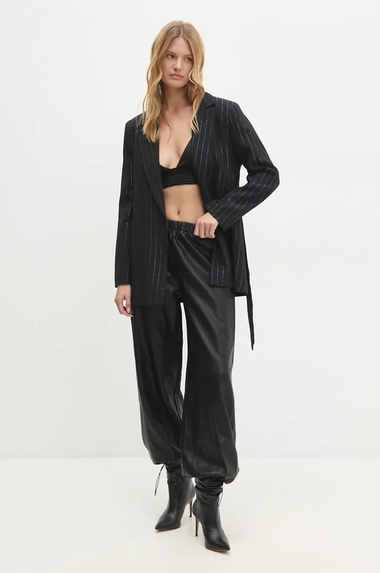 Answear Lab sacou 1516.6511.tos negru WZ24