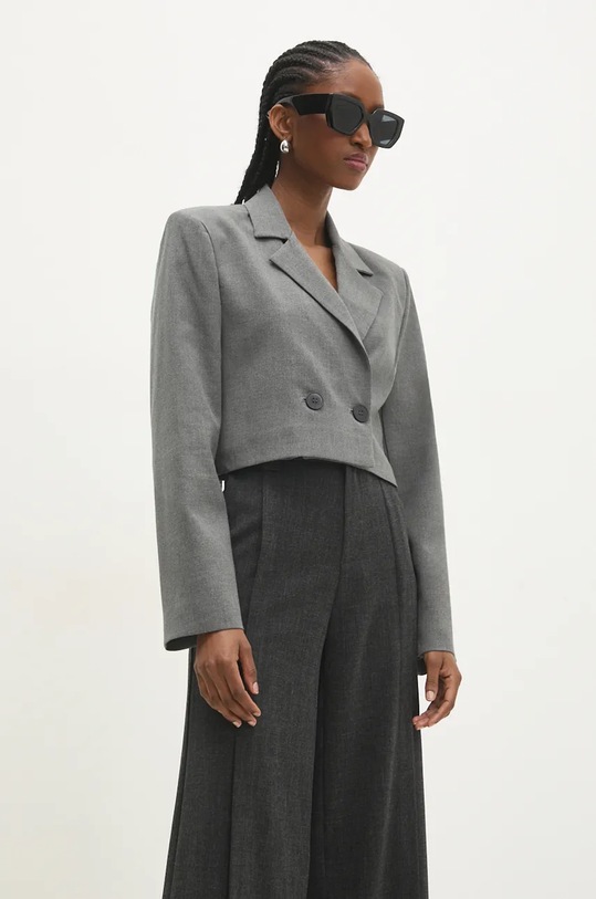 Answear Lab sacou cu captuseala gri 6333.tos