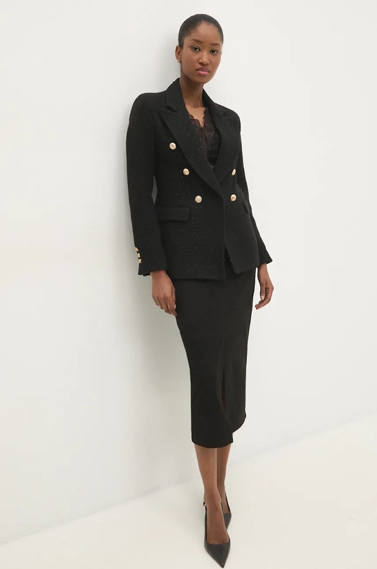Answear Lab sacou 6346.tos negru WZ24