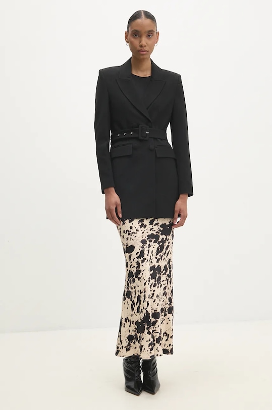 Answear.LAB marynarka tkanina czarny 19498.tlk