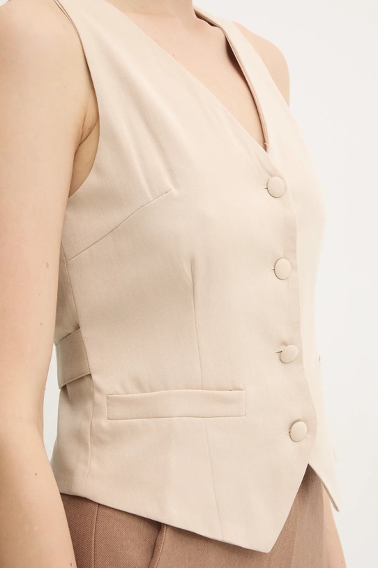 Answear.LAB kamizelka RM464.FKK beżowy