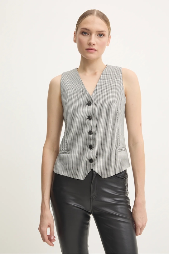 Безрукавка Answear.LAB з підкладкою чорний RM.469.FKK