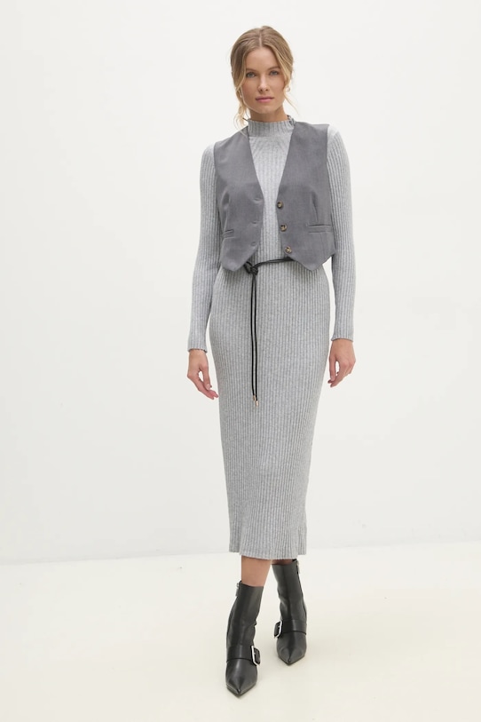 Безрукавка Answear.LAB H6135.HLK сірий WZ24