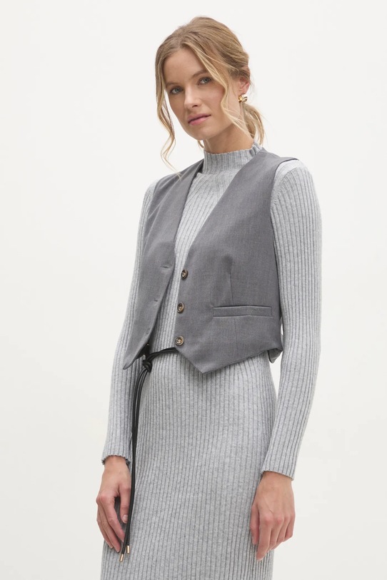 Безрукавка Answear.LAB сірий H6135.HLK