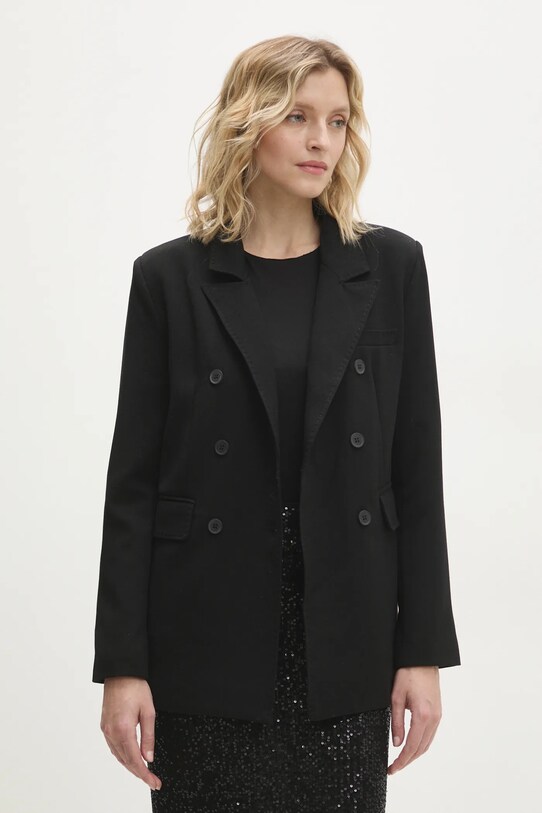 Answear.LAB marynarka czarny Lc240191.HLK