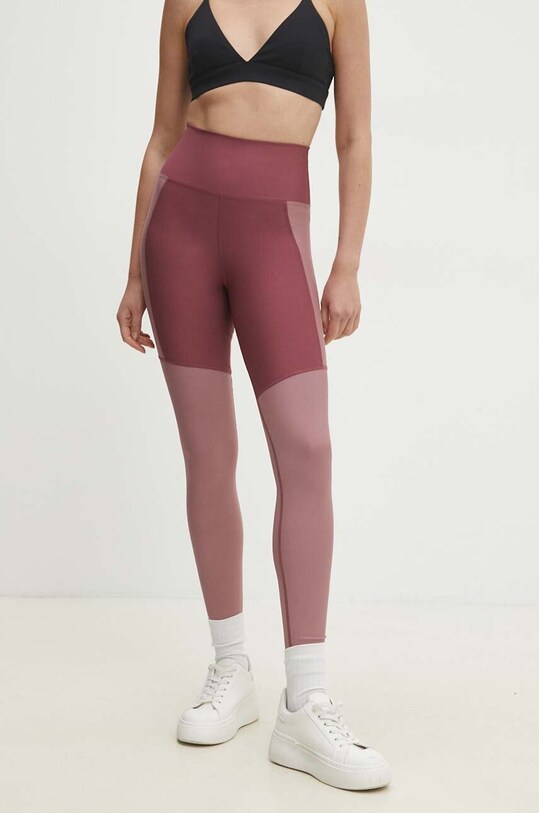 Answear Lab legginsy z elastanem różowy 2463.TMS