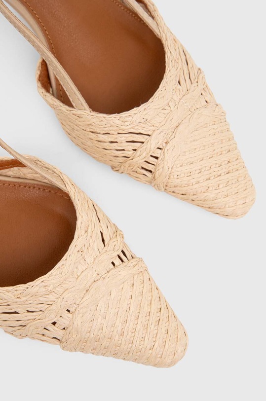 Answear Lab pantofi cu toc 1760.HWK bej