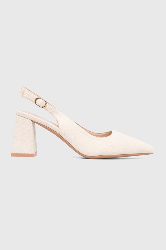 Answear Lab czółenka 5-8 cm beżowy J231A..HKK