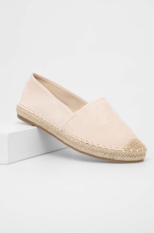 Answear Lab espadryle 8344.HWK beżowy WZ24