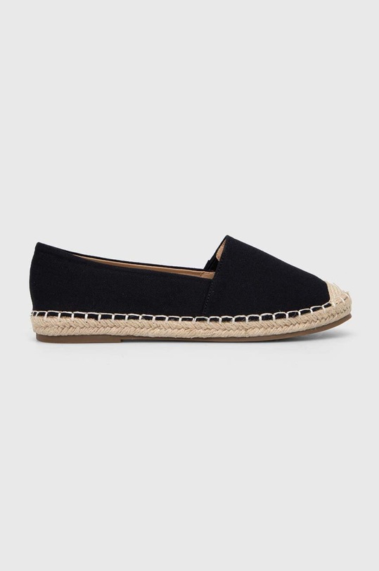 Answear Lab espadryle tekstylny czarny G2421.HWK