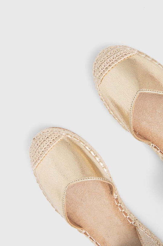 Espadrilky Answear.LAB zlatá YT9905.HWK