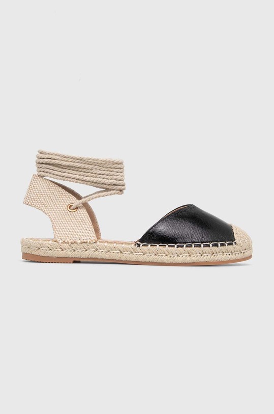 Espadrilky Answear.LAB plochý černá YT9905.HWK