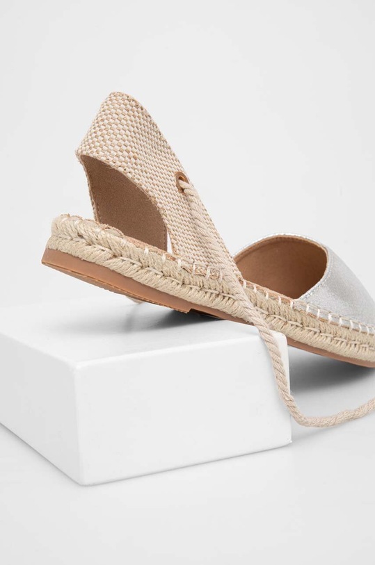 Obuwie Answear Lab espadryle YT9905.HWK srebrny