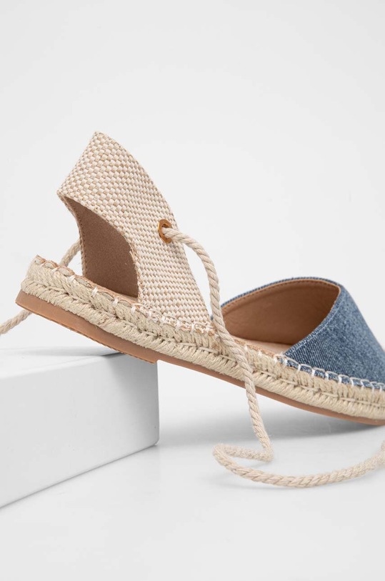 Obuwie Answear Lab espadryle YT9905.denim.HWK niebieski