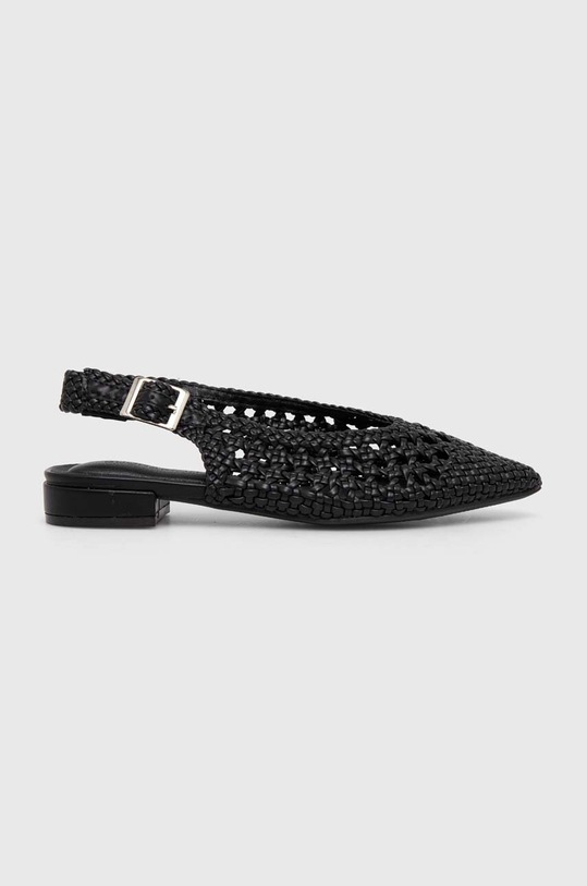 Answear Lab balerini imitatie de piele negru S3204.HWK