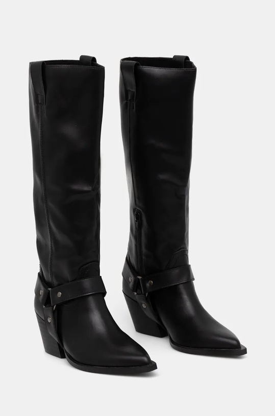 Vysoké čižmy Answear.LAB čierna M4721.HWK