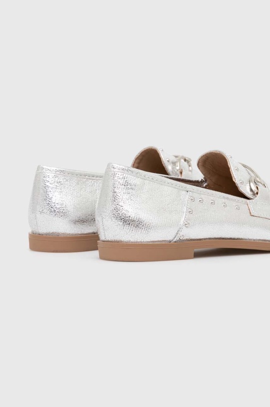 Boty Mokasíny Answear.LAB 621..IKK stříbrná