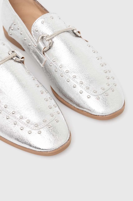 Mokasíny Answear.LAB stříbrná 621..IKK