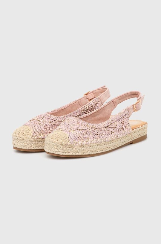 Espadrilky Answear Lab 6636.FKK ružová WZ24