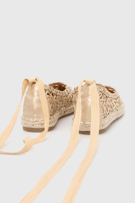 Obuwie Answear Lab espadryle 1768.FKK złoty