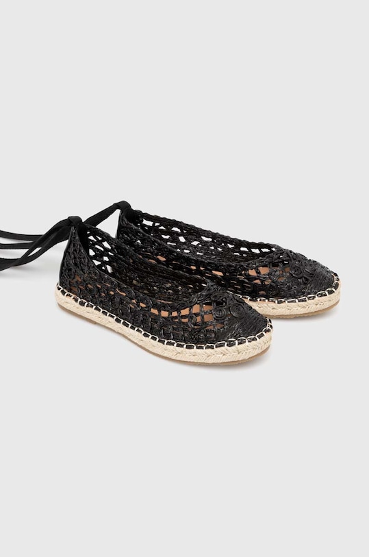 Espadrilky Answear.LAB 1768.FKK černá WZ24