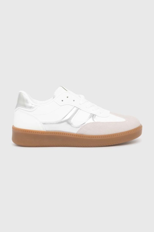 Sneakers boty Answear.LAB platforma stříbrná c2152.fh