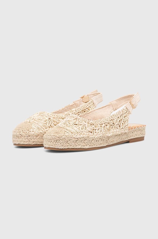 Answear Lab espadryle mulan.iw beżowy WZ24