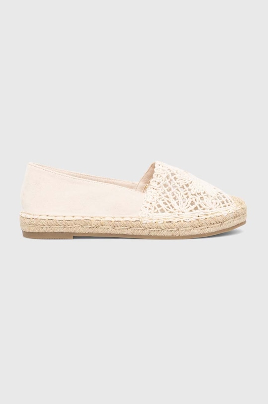 Answear Lab espadryle tekstylny beżowy 3389.hh