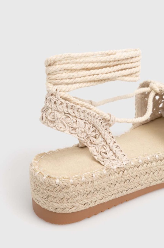 Answear Lab espadryle beżowy 7432.HMS