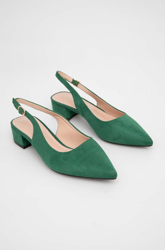 Answear Lab baleriny J270.HMS zielony WZ24