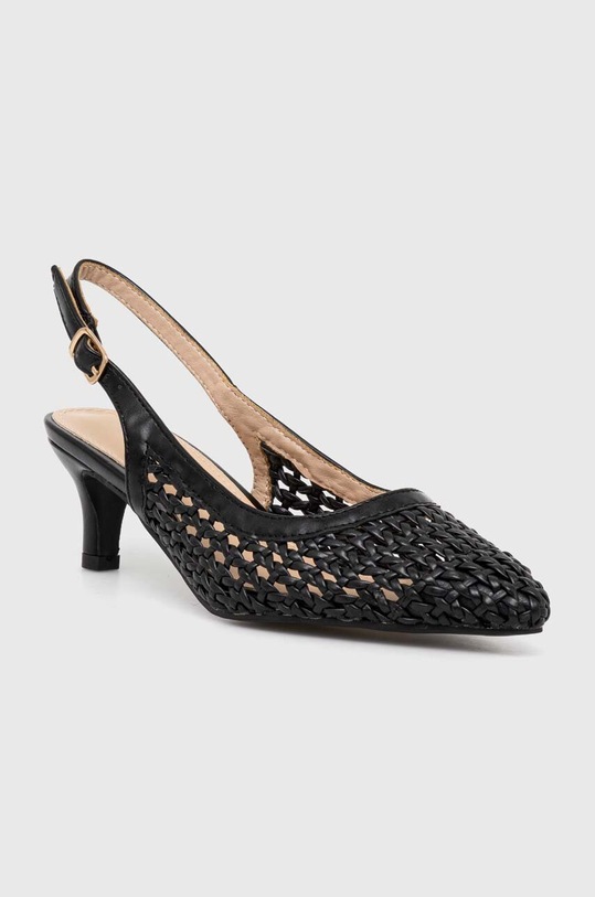 Answear Lab pantofi cu toc 90555.ijs negru WZ24