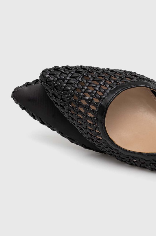 Answear Lab pantofi cu toc negru 90555.ijs