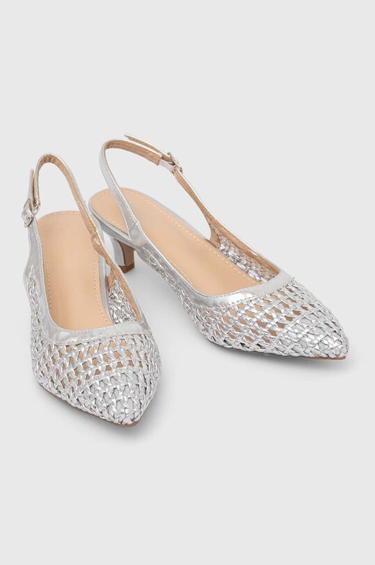 Obuwie Answear.LAB szpilki 90555.ijs srebrny