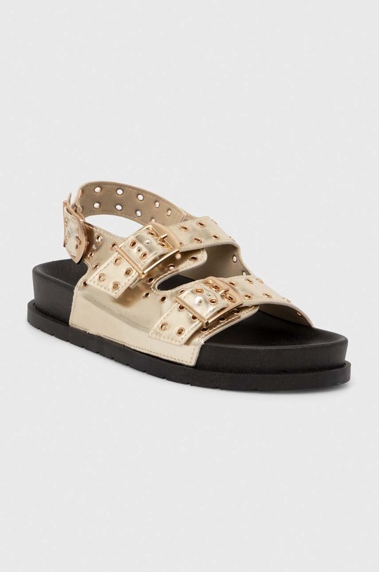 Sandály Answear.LAB imitace kůže zlatá 9826.ijs