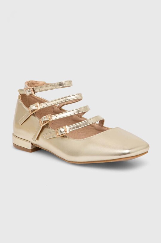 Балетки Answear.LAB 95170.ijs золотой WZ24