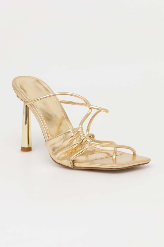 Шлепанцы Answear.LAB свыше 8 см золотой bt2095.ijs