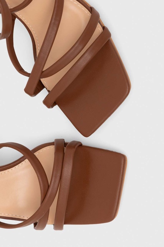 Obuwie Answear Lab sandały l1030.ijs brązowy