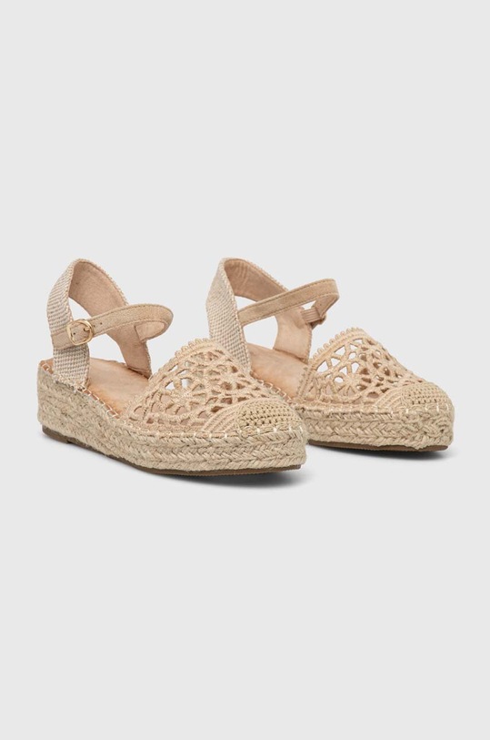 Obuwie Answear Lab espadryle N5621.HWK beżowy